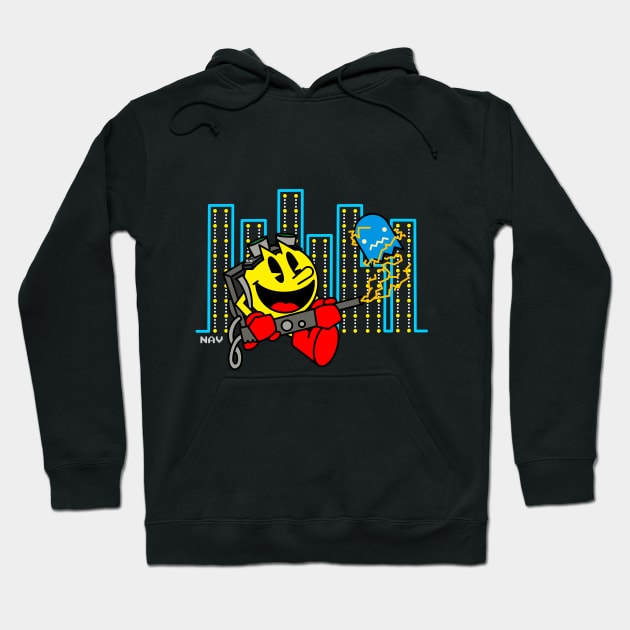 Ghostbuster Pac-Man Hoodie by Gamewiz28